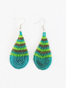 LUNGI TEARDROP EARRINGS- LARGE