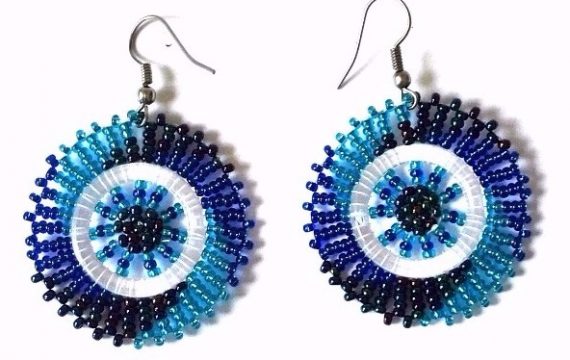 LUNGI ROUND EARRINGS- SMALL