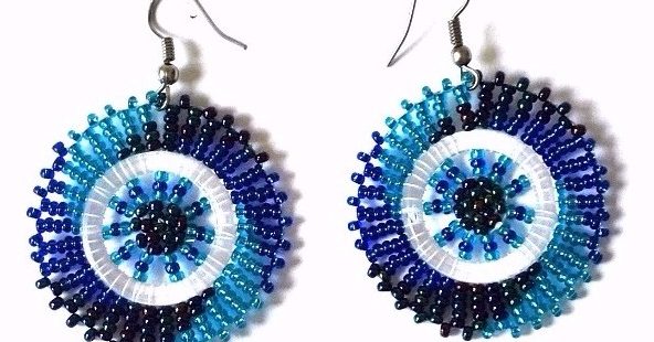 LUNGI ROUND EARRINGS- SMALL