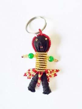 ZULU GIRL KEYRING