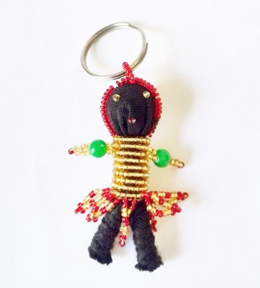 ZULU GIRL KEYRING