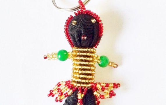 ZULU GIRL KEYRING