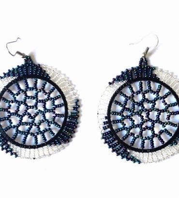 LUNGI ROUND EARRINGS- LARGE