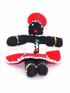 BEADED ZULU DOLLS