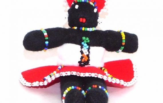 BEADED ZULU DOLLS