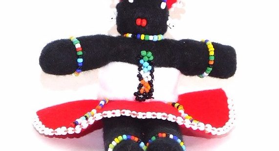 BEADED ZULU DOLLS