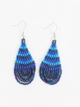 LUNGI TEARDROP EARRINGS- LARGE