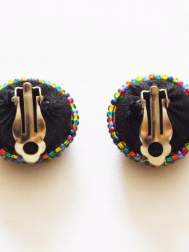 LUNGI CLIP-ON EARRINGS