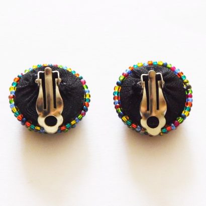 LUNGI CLIP-ON EARRINGS