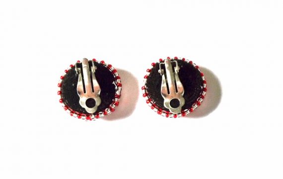 LUNGI CLIP-ON EARRINGS