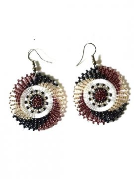 LUNGI ROUND EARRINGS- SMALL