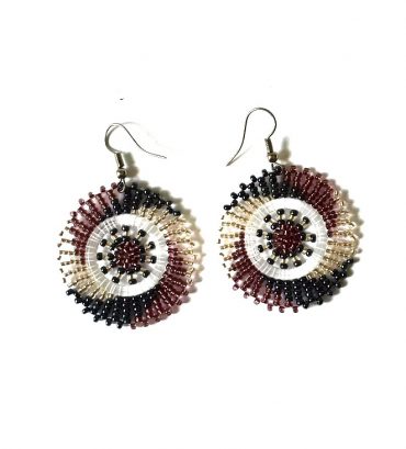 LUNGI ROUND EARRINGS- SMALL