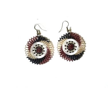 LUNGI ROUND EARRINGS- SMALL