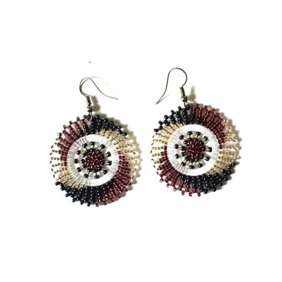 LUNGI ROUND EARRINGS- SMALL