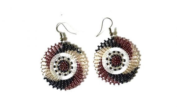 LUNGI ROUND EARRINGS- SMALL