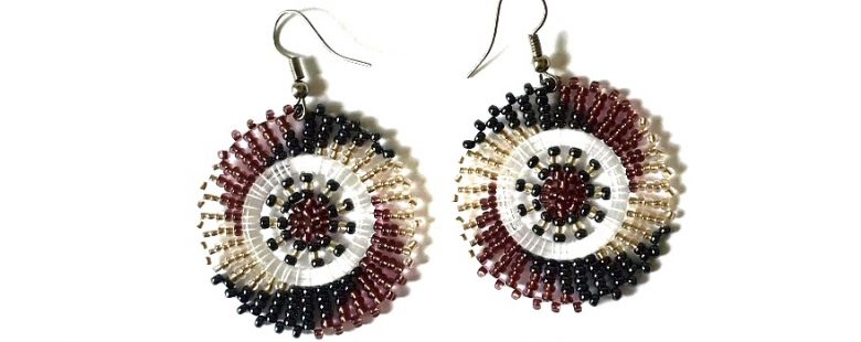 LUNGI ROUND EARRINGS- SMALL