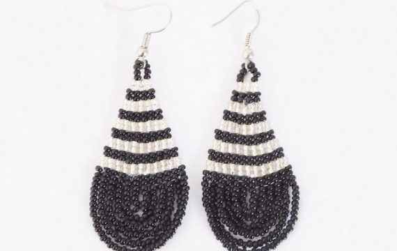 LUNGI TEARDROP EARRINGS- LARGE