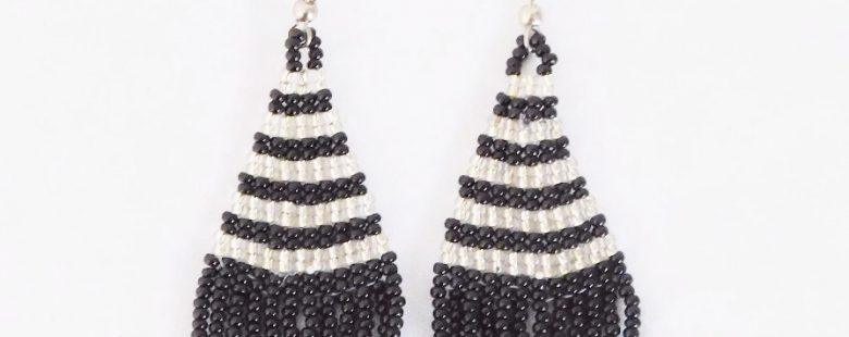 LUNGI TEARDROP EARRINGS- LARGE