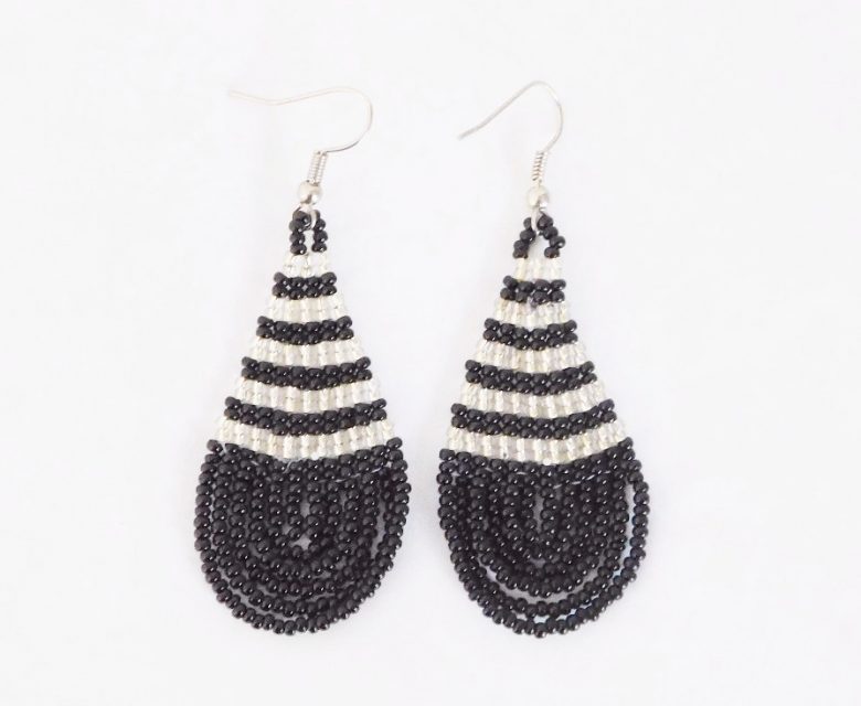 LUNGI TEARDROP EARRINGS- LARGE