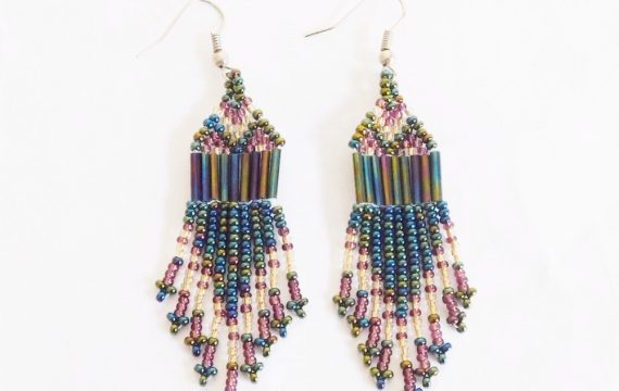 LUNGI LONG EARRINGS- SMALL