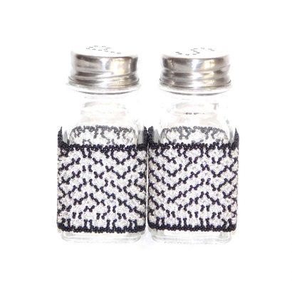 BEADED SALT & PEPPER SET