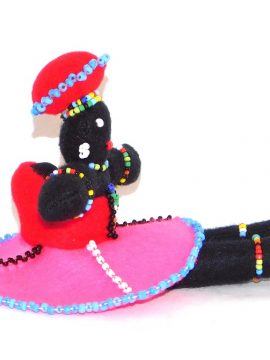 BEADED ZULU DOLLS