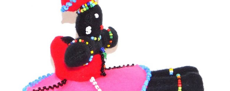 BEADED ZULU DOLLS