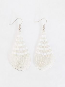 LUNGI TEARDROP EARRINGS- LARGE