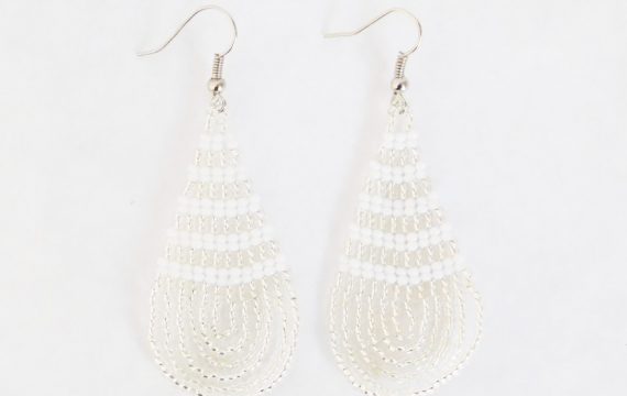 LUNGI TEARDROP EARRINGS- LARGE