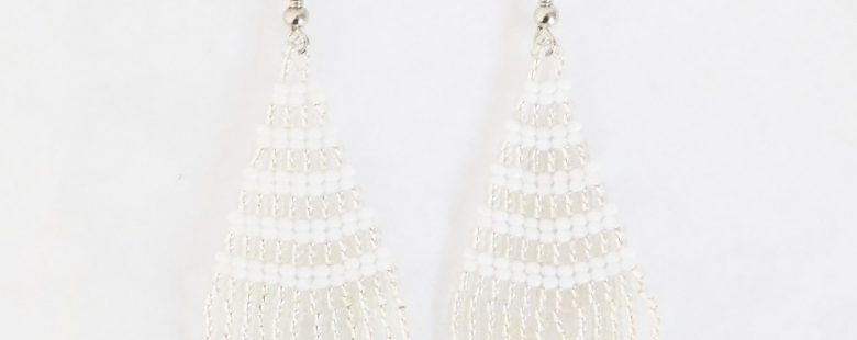 LUNGI TEARDROP EARRINGS- LARGE