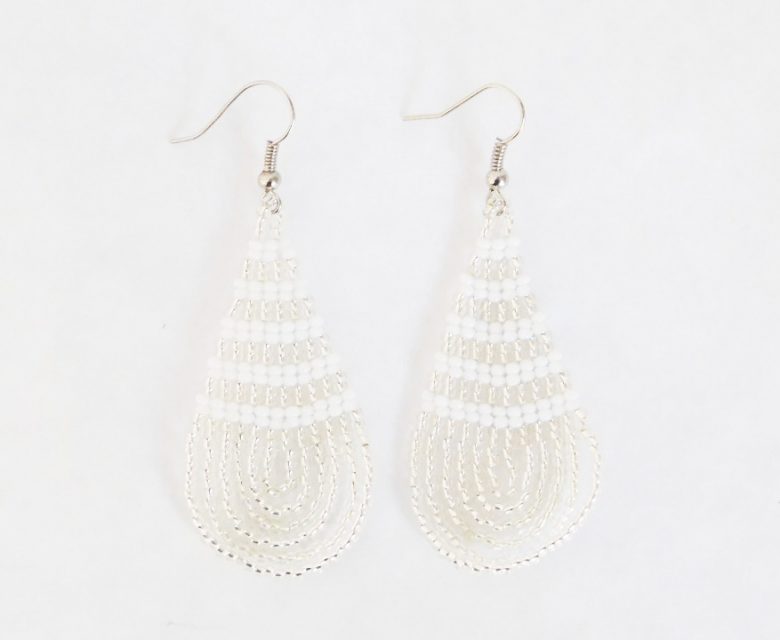 LUNGI TEARDROP EARRINGS- LARGE