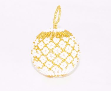 BEADED CHRISTMAS BAUBLE