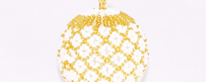 BEADED CHRISTMAS BAUBLE